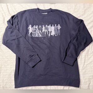 Taylor Swift Navy Eras Sweatshirt